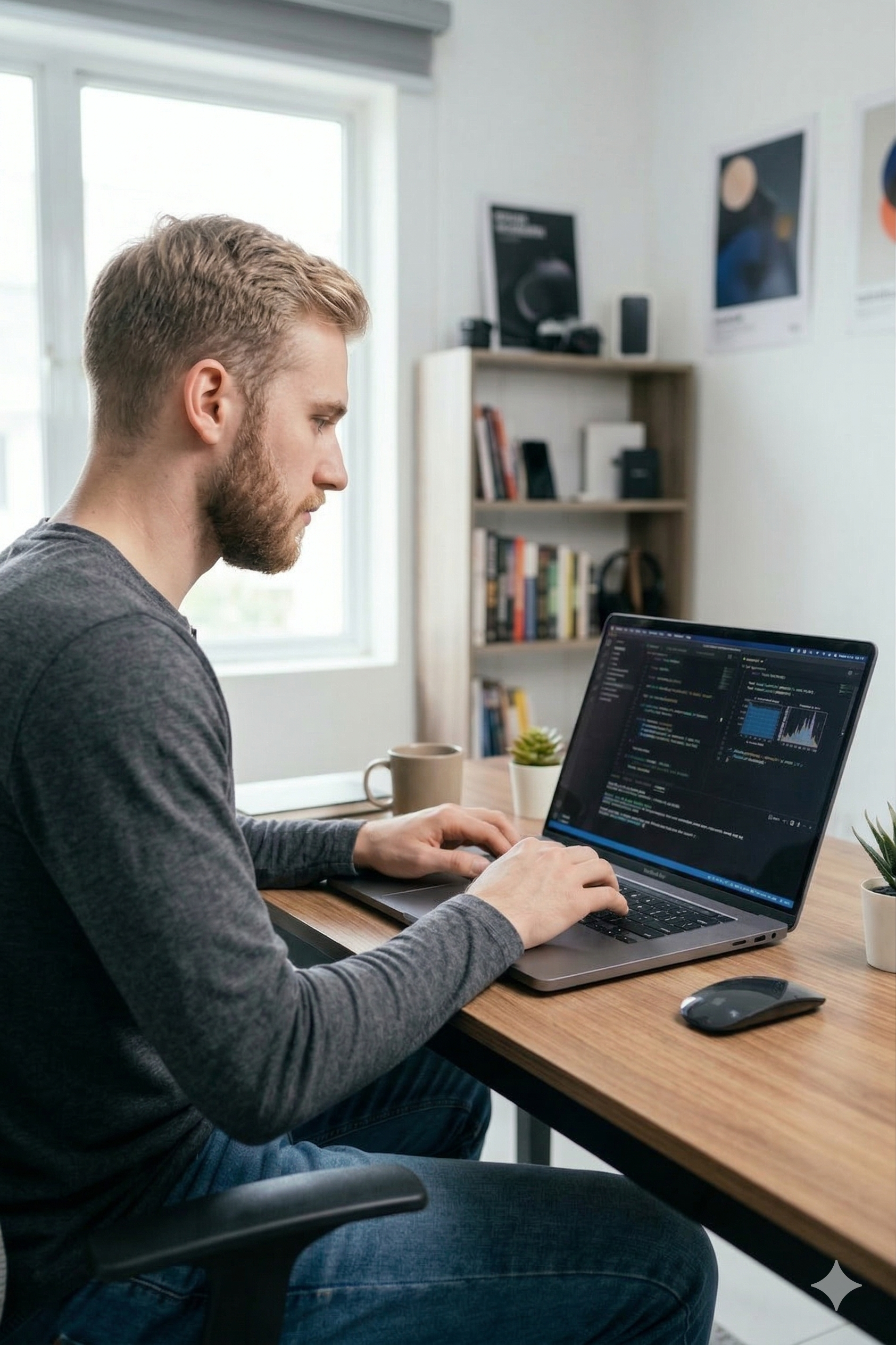 AI Engineer at work